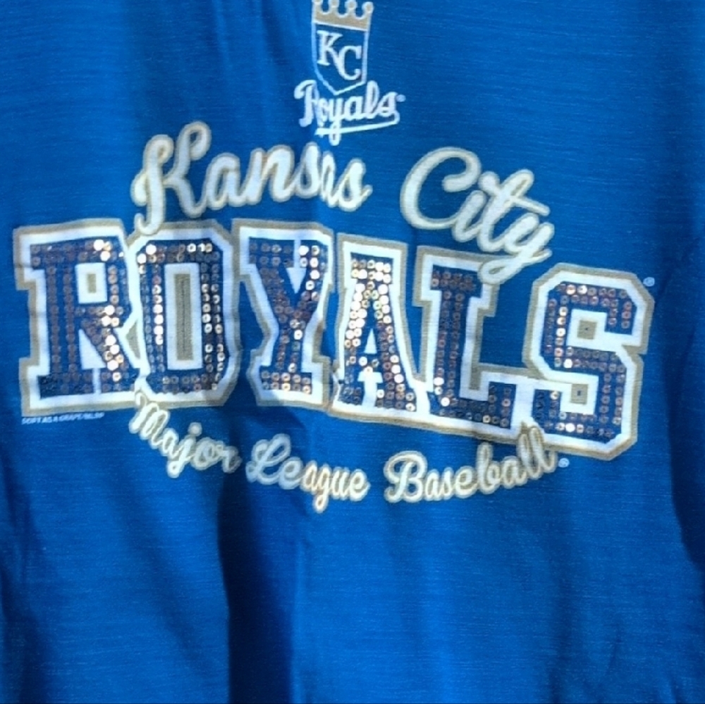 Blue Kansas City Royals Short Sleeve Tee